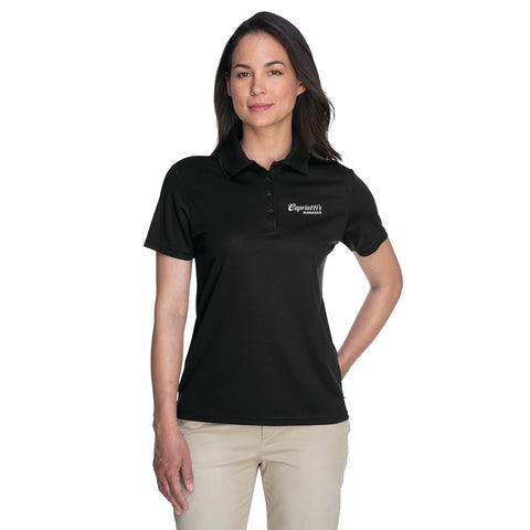 Ladies Core Manager Polo Black