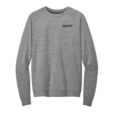 Men's District® Perfect Tri® Fleece Crewneck Sweatshirt - Heathered Charcoal