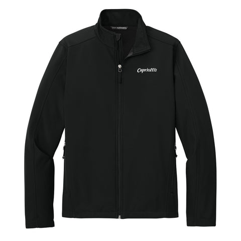 Men's Port Authority® Soft Shell Bomber Jacket - Black