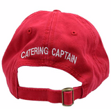 Catering Captain Hat Red